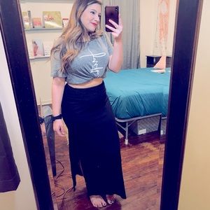 INC Summer Skirt with slits Size M